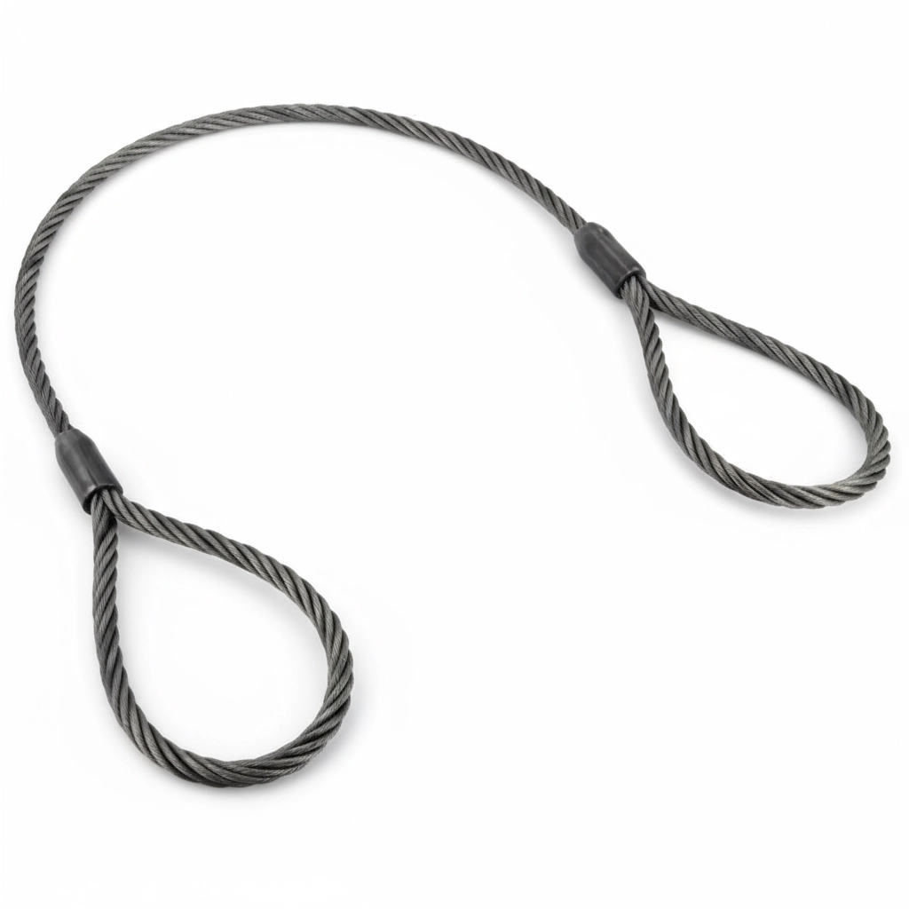 Строп канатный петлевой УСК1, СКП-12.5т 7м (опрессовка)